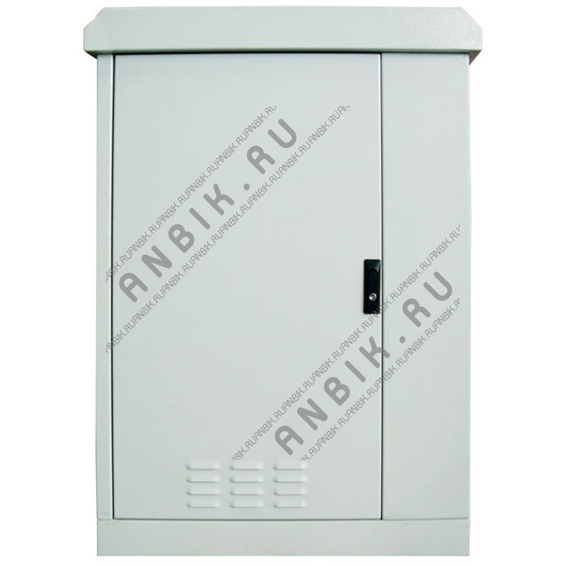 Шкаф уличный всепогодный напольный 6U 800х600, передняя дверь вентилируемая RC19