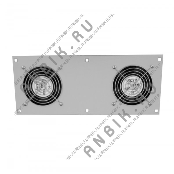 RC19 MV-400-2 Модуль вентиляторный потолочный 170х425мм, 2 вентилятора, цвет серый Ral 7035