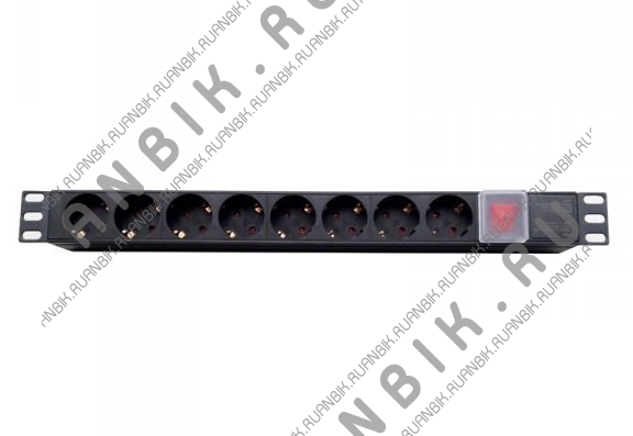 RC19 БР10-008/53688/KPDU8P/SA Блок евророзеток 220В 19