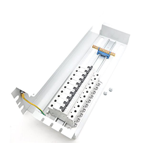 19 КП-АВ Панель 19 с DIN-рейкой 20 мест серый Ral 7035 RC19 фото 9