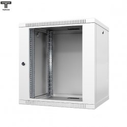 ТЕЛКОМ TL-12.6.4-С.7035Ш Шкаф 12U 600x450x623мм (ШхГхВ) телекоммуникационный 19 настенный, дверь стекло, цвет серый (RAL7035)