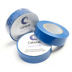 Cabeus ET-BL Изоляционная лента синяя 19ммх20мх0.13ммET-BL фото
